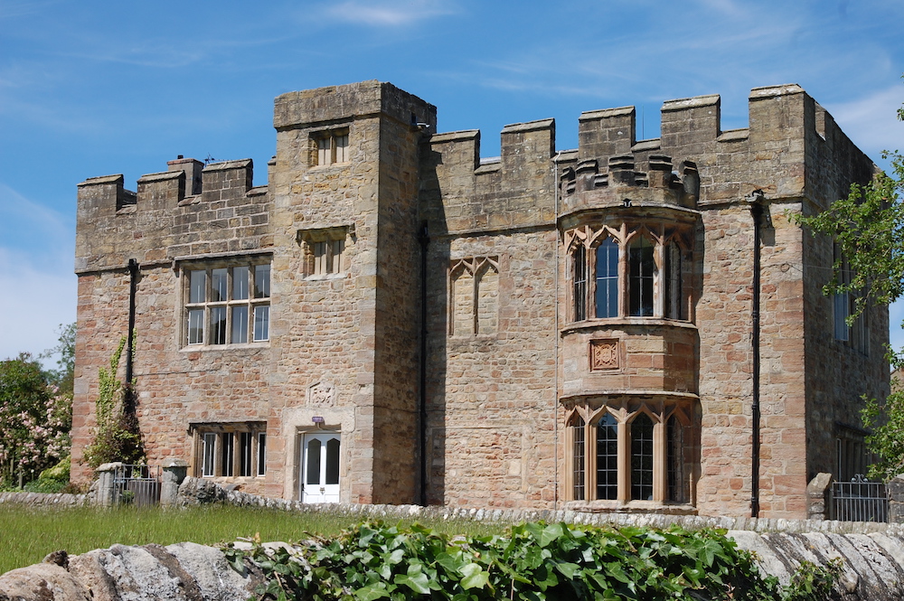 A 15th-century stone manor house