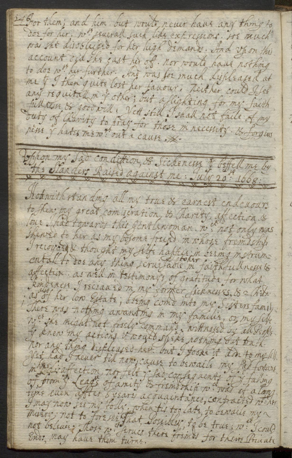 Thornton's account of her niece's betrayal.
