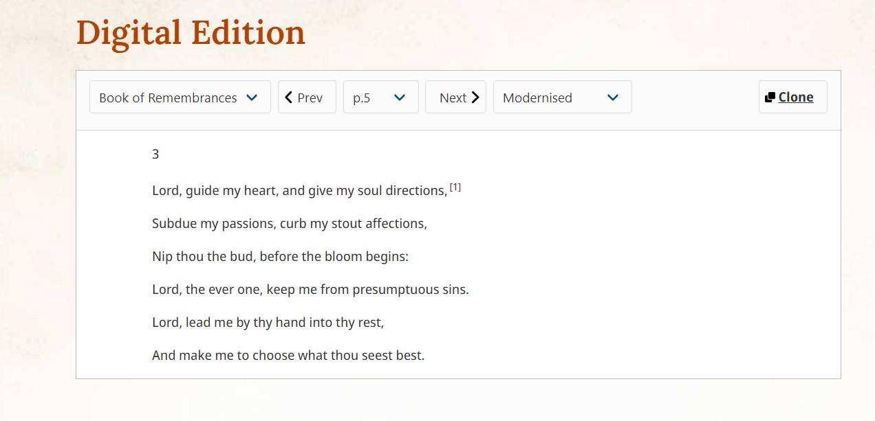 An image of the digital edition as it looks on the website.
